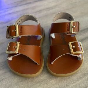 EUC FootMates Velcro Sandals Size Infant 2